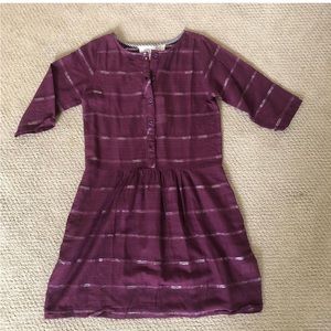 Ace & Jig Arbor Dress Maroon size XS - New with Tags